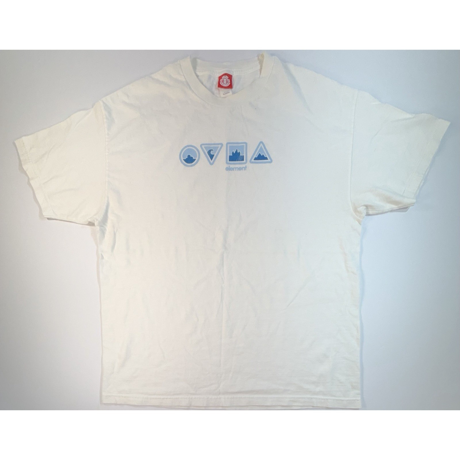 Element Skateboards Graphic T Shirt Mens Xl Made In Usa White Logo Tee